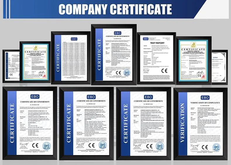 Factory Certifications