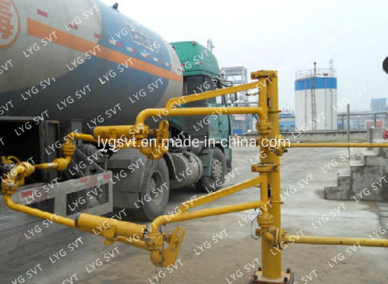 LPG Propane Butane Ammonia Chemicals Truck Tanker Bottom Loading Arm