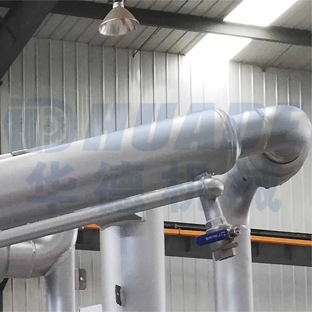 High Safety Hydraulic Crane Industrial Machinery Jacketed Top Land Lined Cantilever Loading and Unloading Equipment Arm with Two Arms