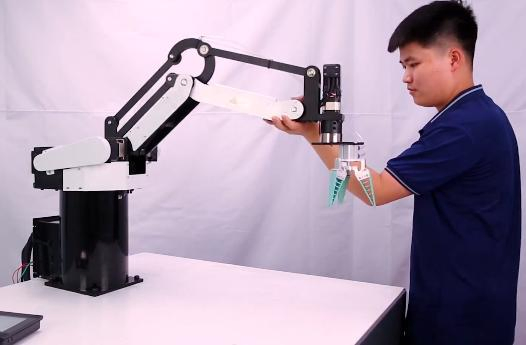 4086 Industrial Picker 4 Axis Vertically Articulated Palletizing Robotic Arm Manipulator for Automated Loading Pick and Place