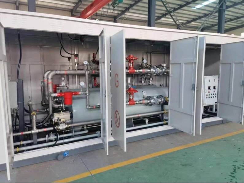 4000scm 2000scm Kimary or Fisher Regulator CNG Prms Pressure Regulating and Metering System Skid Pru for CNG Station