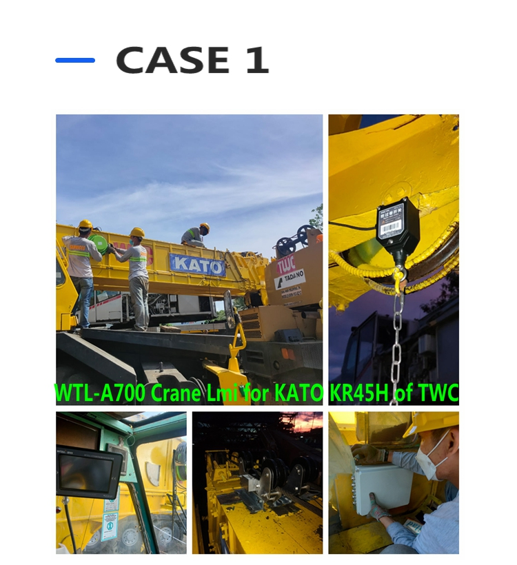 Tadano Mobile Crane Auto Moment Limiter System with Crane Sensor