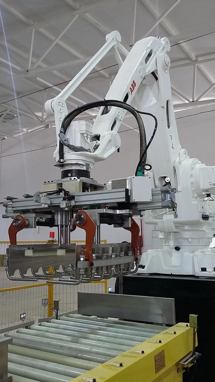 6 Axis Carton Palletizing Robot /Palletizer / Robotic Robot Arm Stacker