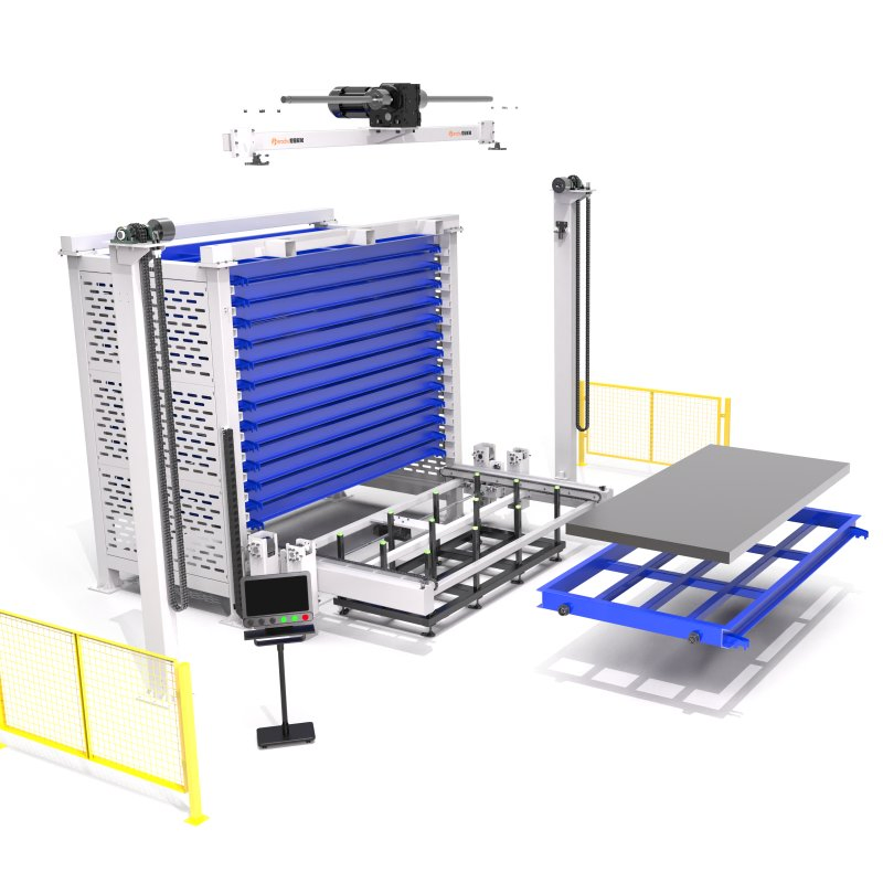 Smart Automated Plate Storage Solution for Efficient Inventory Management
