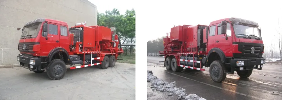 Cementing Pump Skid Mounted Unit