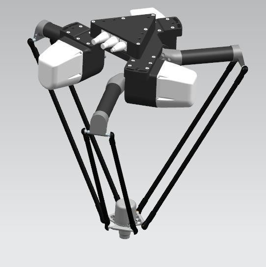 Industry High-Speed Egg Fruit Pick and Place 4 Axis Delta Parallel Robot Arm