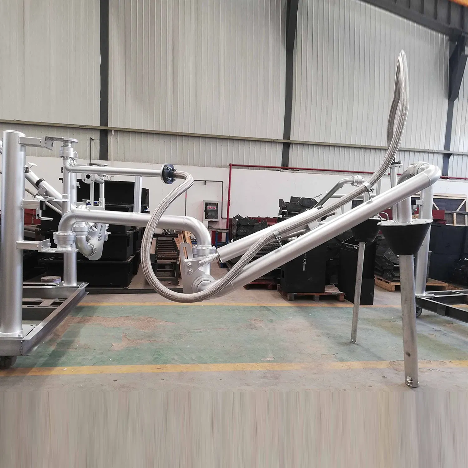 Telescopic Ground-Mounted with Vapor Recovery/Vapor Recovery Boom Crane Industrial Machinery Top Land Loading and Unloading Lifting Equipment Arm