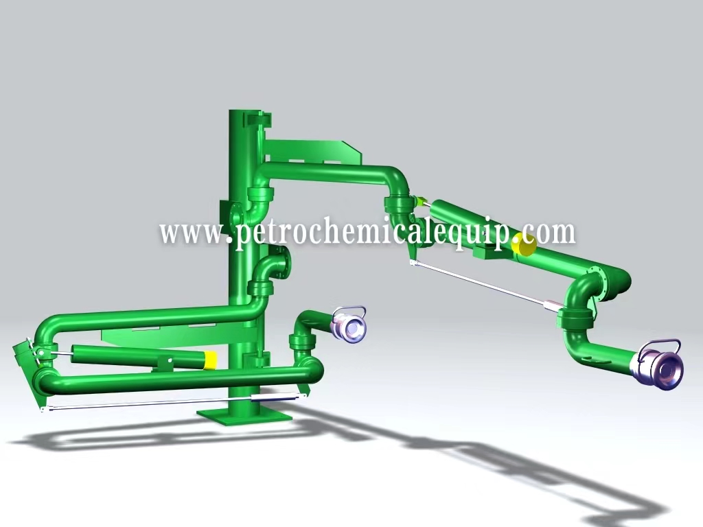 The Transportation Equipment Land Loading Arm for Tank Truck and Quick Coupling