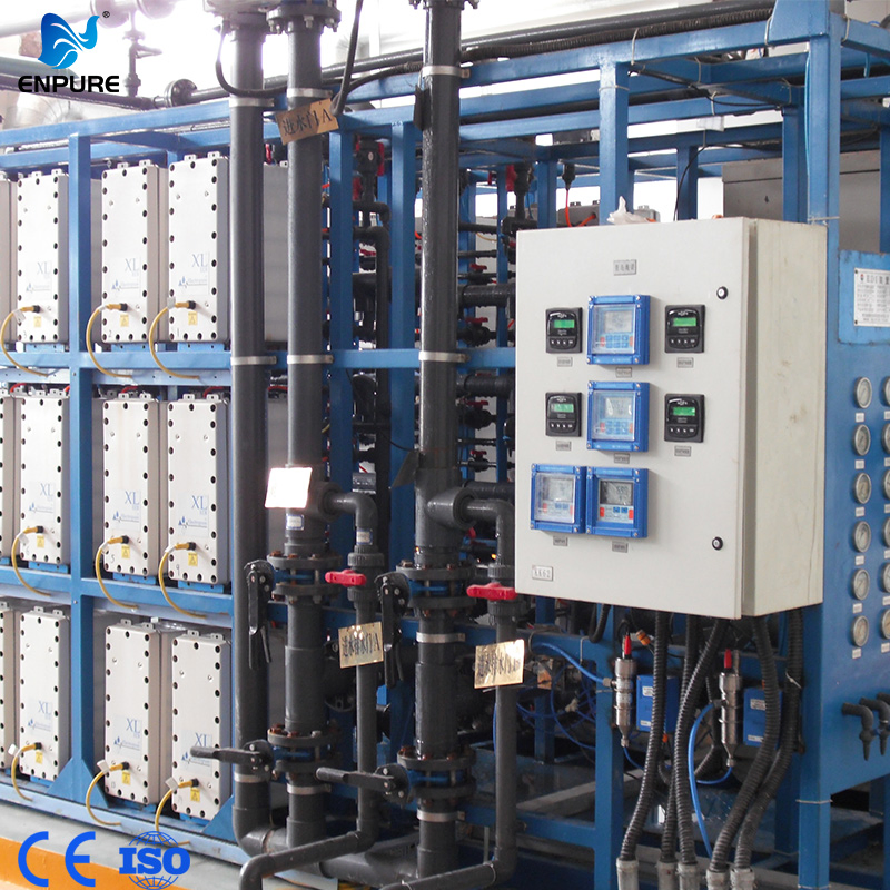 High Water Recovery Easy Installation Mounted Package High Purity Smart EDI Skid for Seawater Desalination