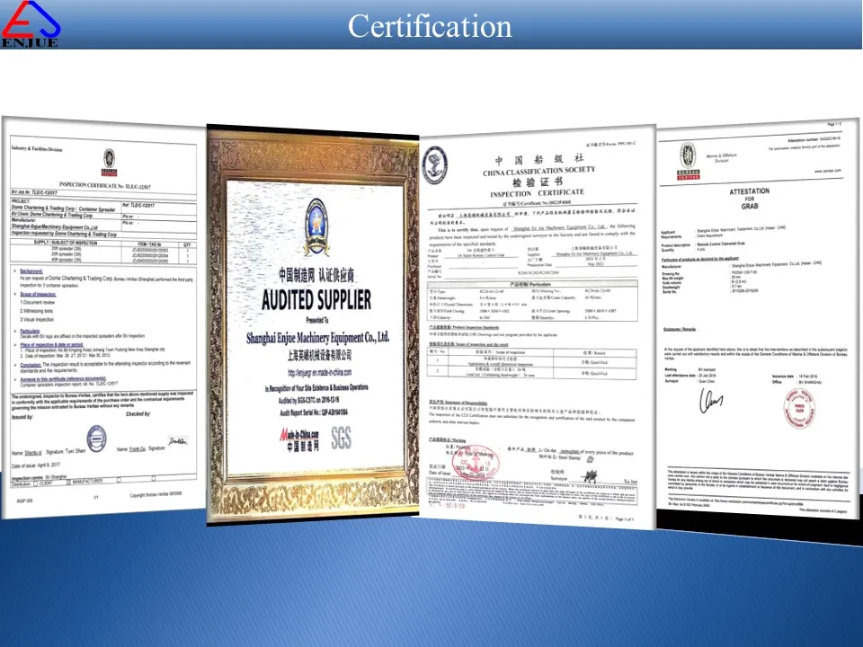 Certification