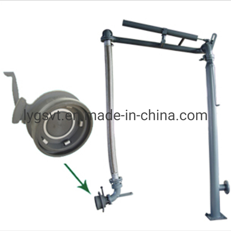 Closed Top Loading Arm with Gas Return Vapor Return Pipe