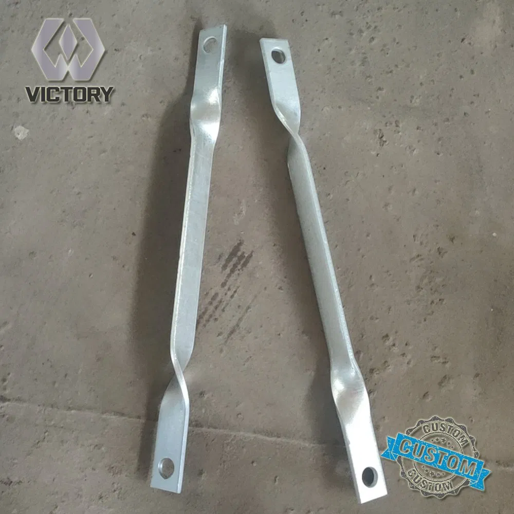 Metal Hot DIP Galvanized Iron Double Circuit Distribution Cross Arm