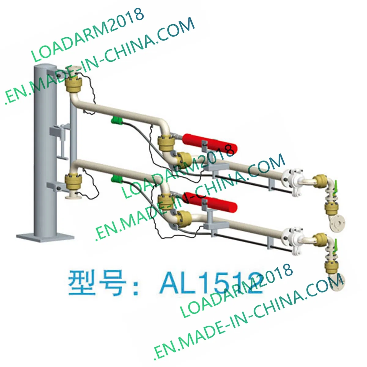 Truck Rail Car Top Bottom Loading Arms for LPG Tanks