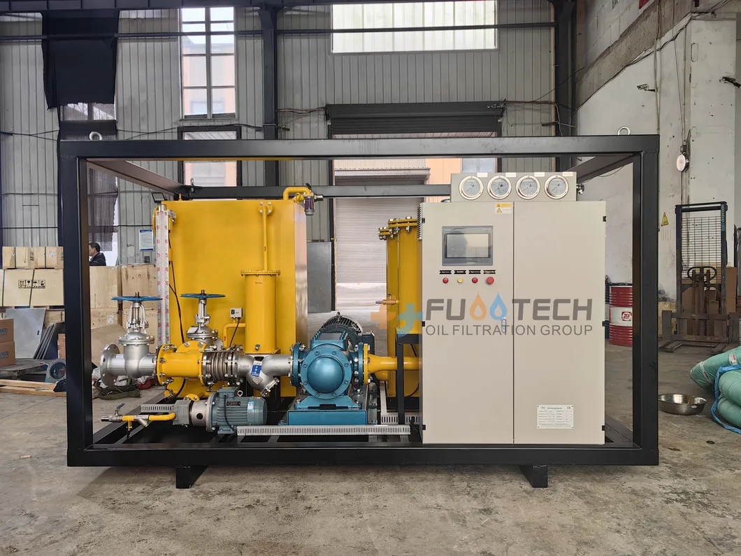 High Velocity Oil Flushing System