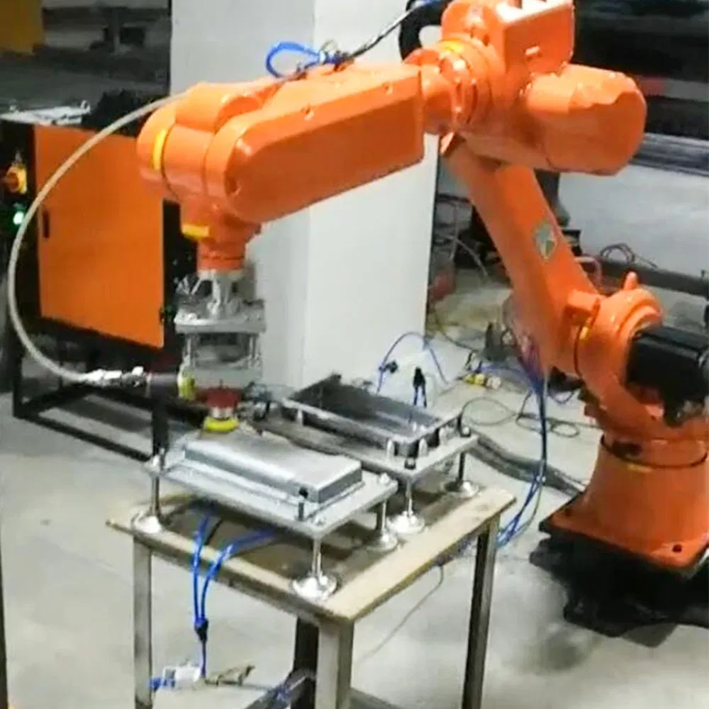 Robotic Arm Sand Belt Buffing Industrial Polishing Machine for Automatic Polish Grinding Mobile Parts Faucet Car Fittings