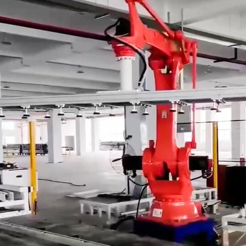 6 Axis Vertically Articulated Palletizing Robotic Automated Loading Pick and Place Industrial Picker Robot Arm Manipulator
