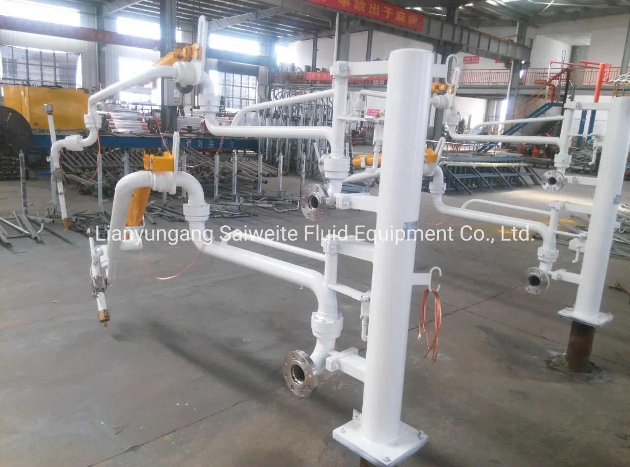 Petroleum Chemicals Truck Tanker Bottom Loading Unloading Arm