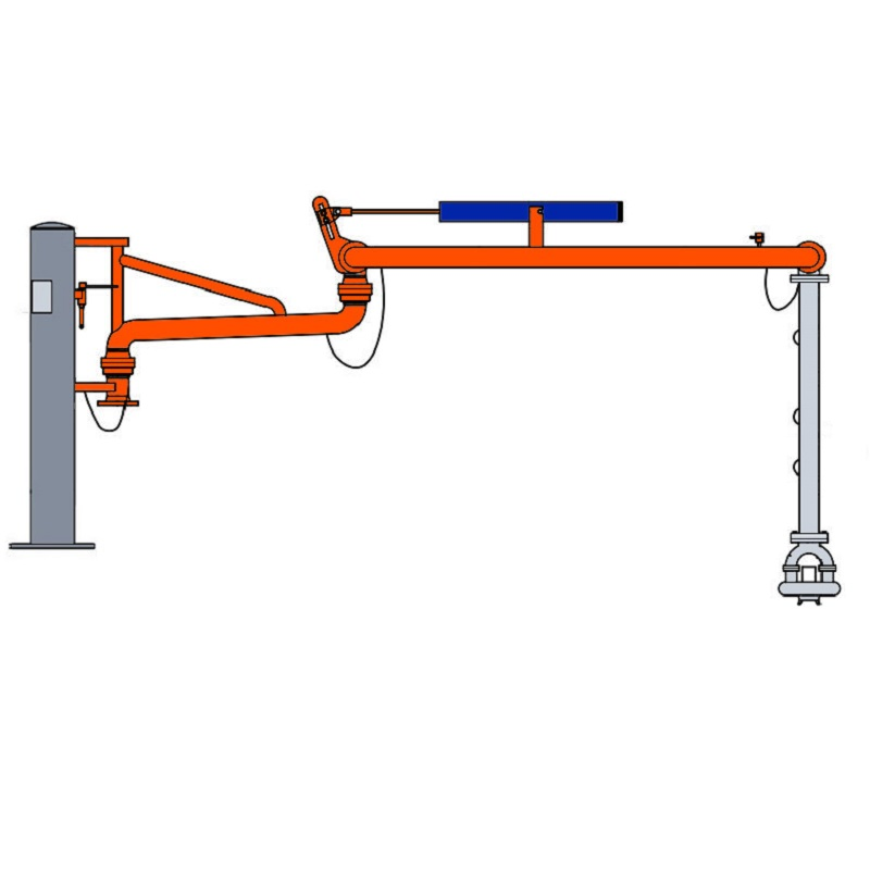 Top Loading Unloading Arm for Rail Tanker with Submersible Pump
