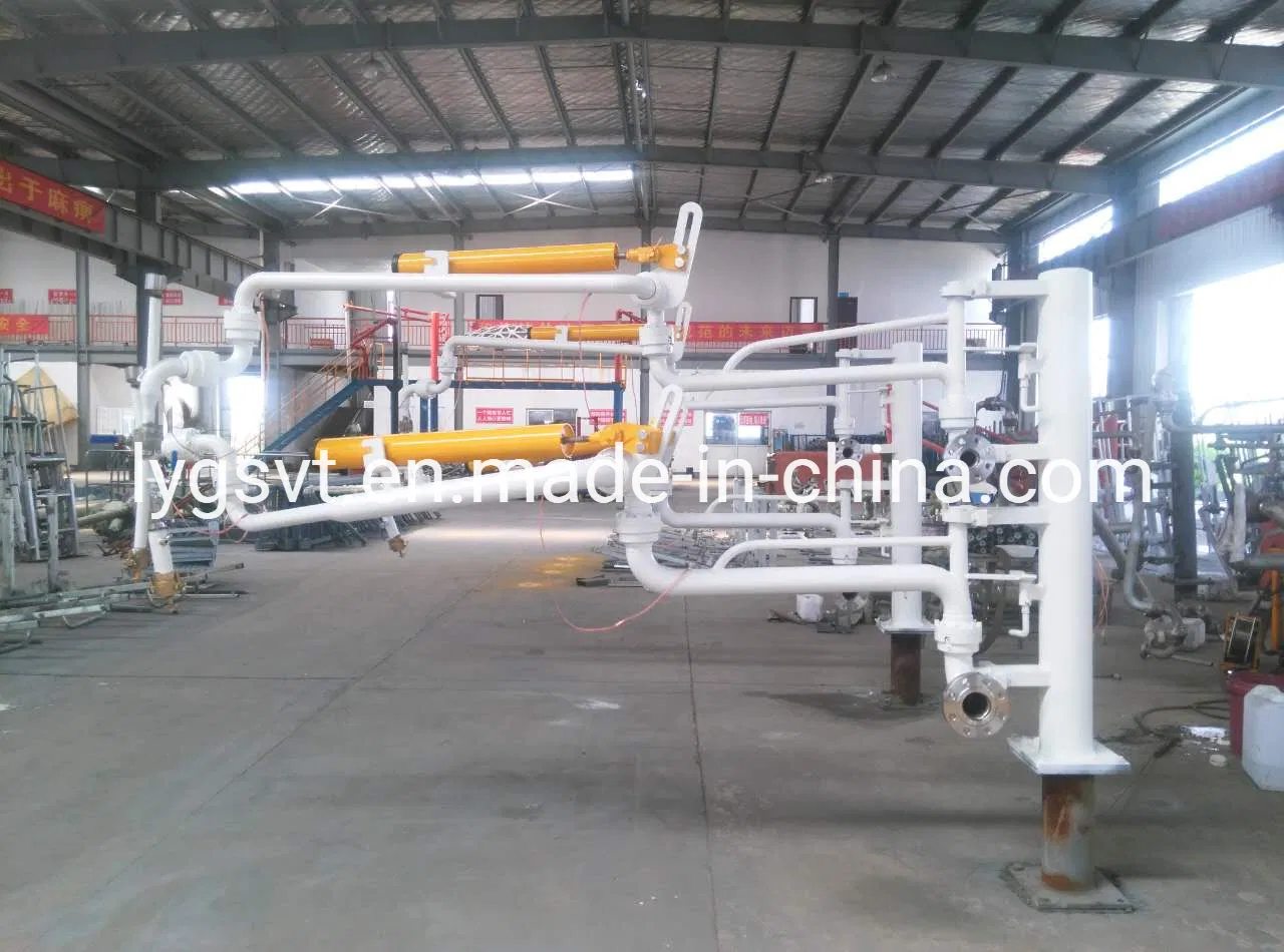 Bottom Fuel Oil Products Loading Arm for Truck with Dry Break Coupler