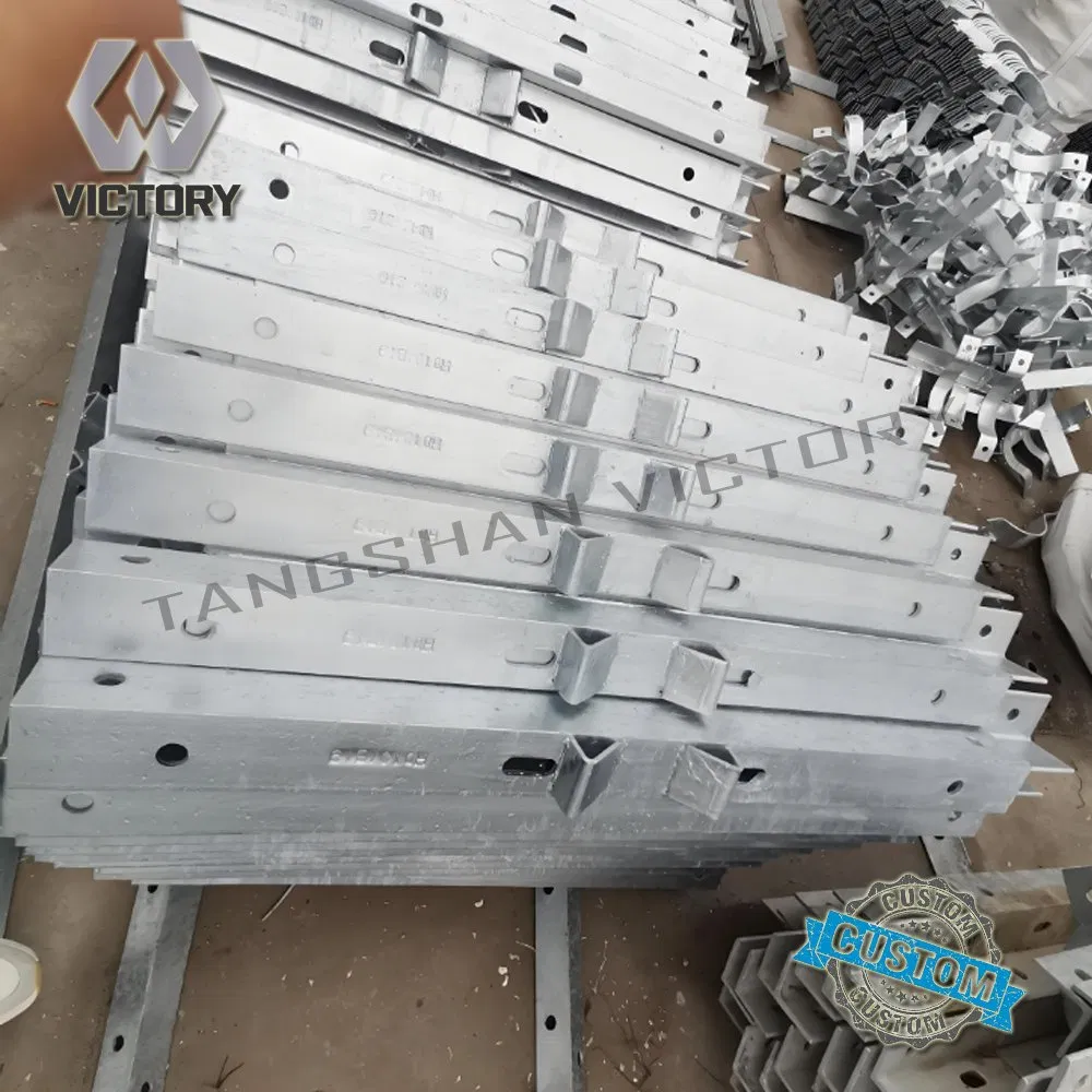 Durable High-Tensile Angle Steel Cross Arm for Power Lines