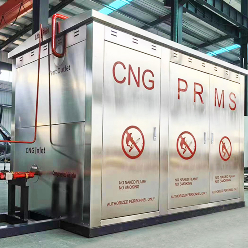 4000scm 2000scm Kimary or Fisher Regulator CNG Prms Pressure Regulating and Metering System Skid Pru for CNG Station