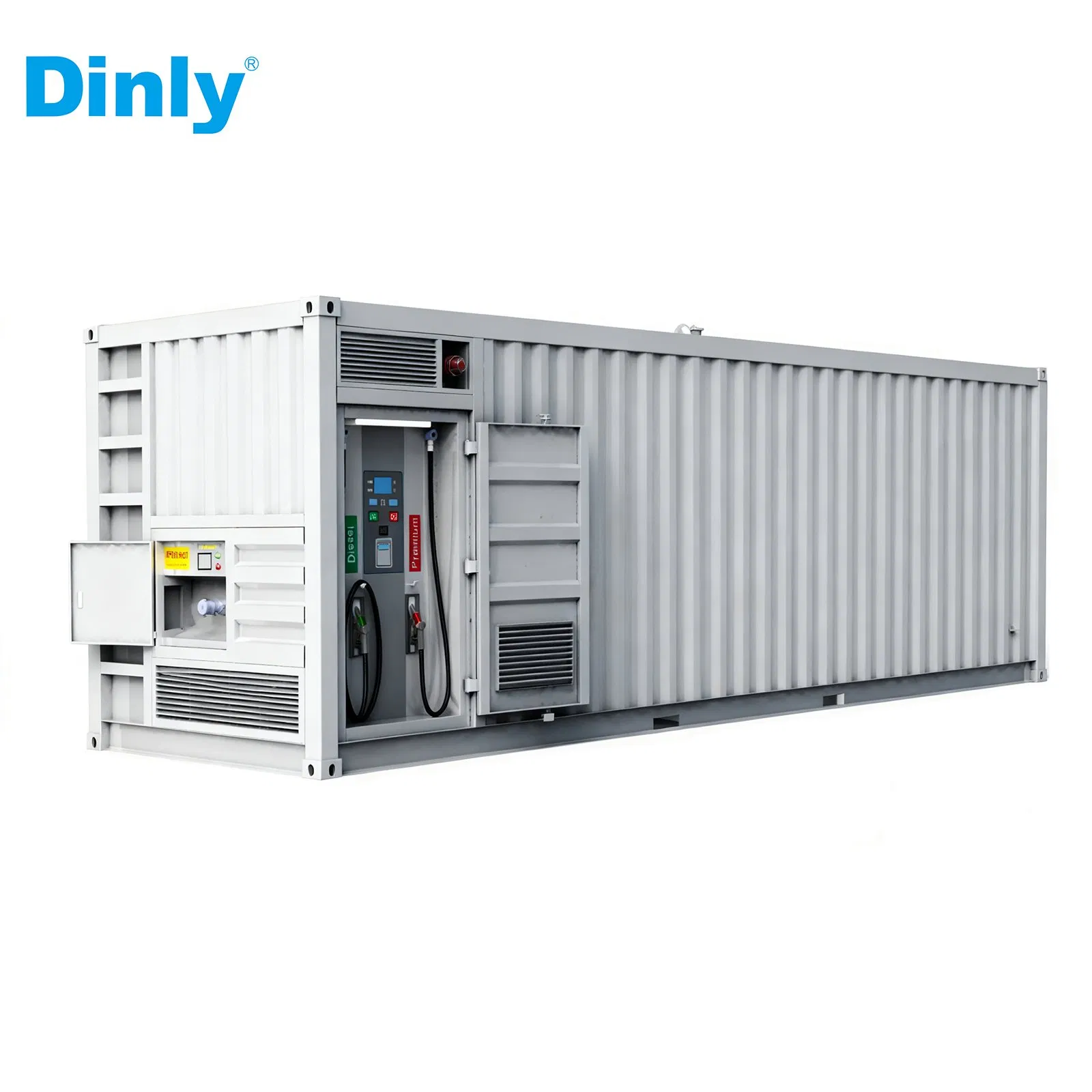 40FT Mobile Petrol Station Container Fuel Filling Station Mobile Skid-Mounted Gas Station