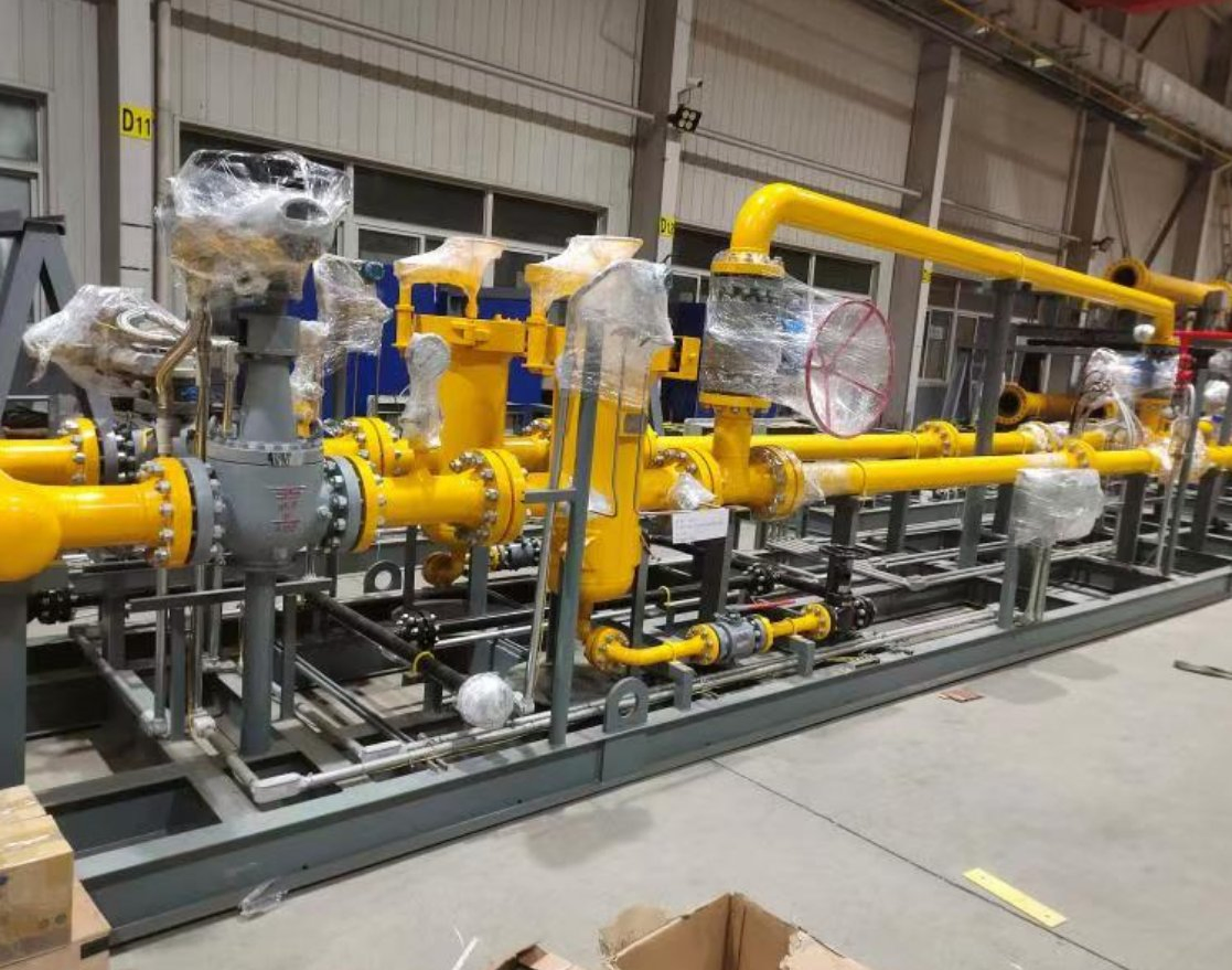High Capacity Pressure Regulating and Metering Skid (PRMS) for Natural Gas Distribution