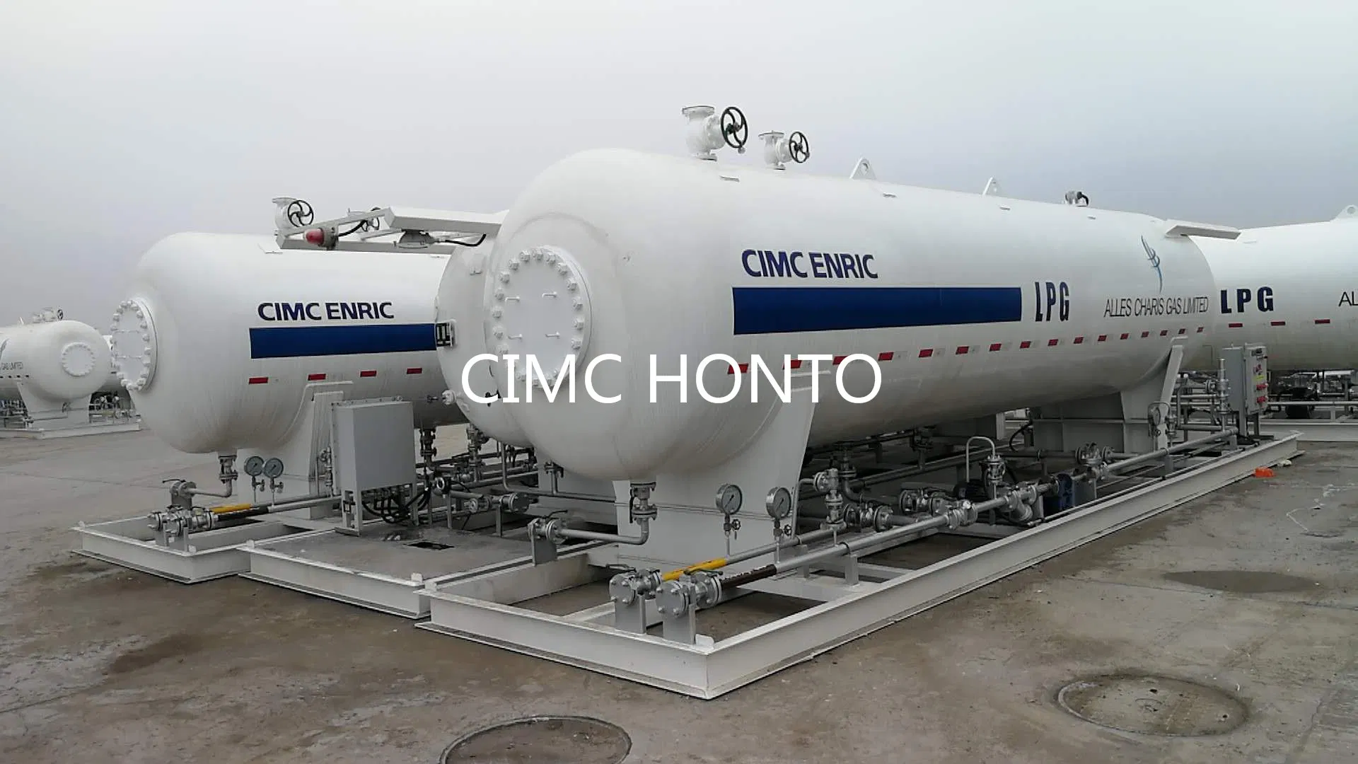 Cimc Honto High Quality LPG Mobile Tank Filling Skid
