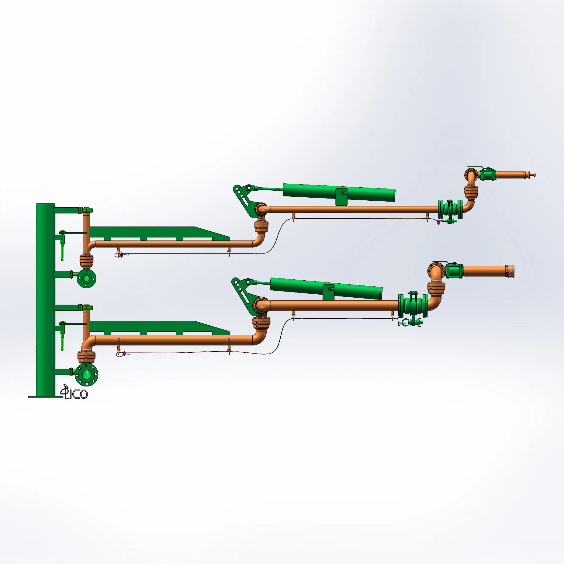 Al2513 Loading Arm for Liquefied Natural Gas (LNG) Cryogenic Handling