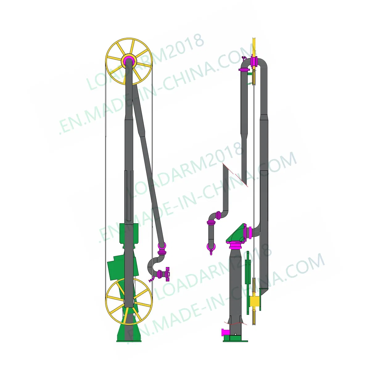 Manufacturer of Chemical Transmission Device Marine Loading Arm