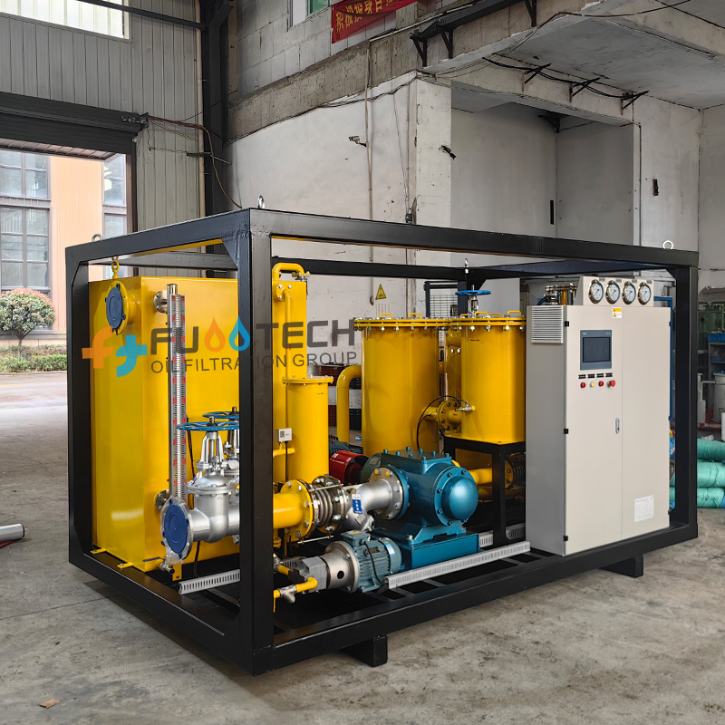High Velocity Oil Flushing System High Velocity Oil Flushing Skid