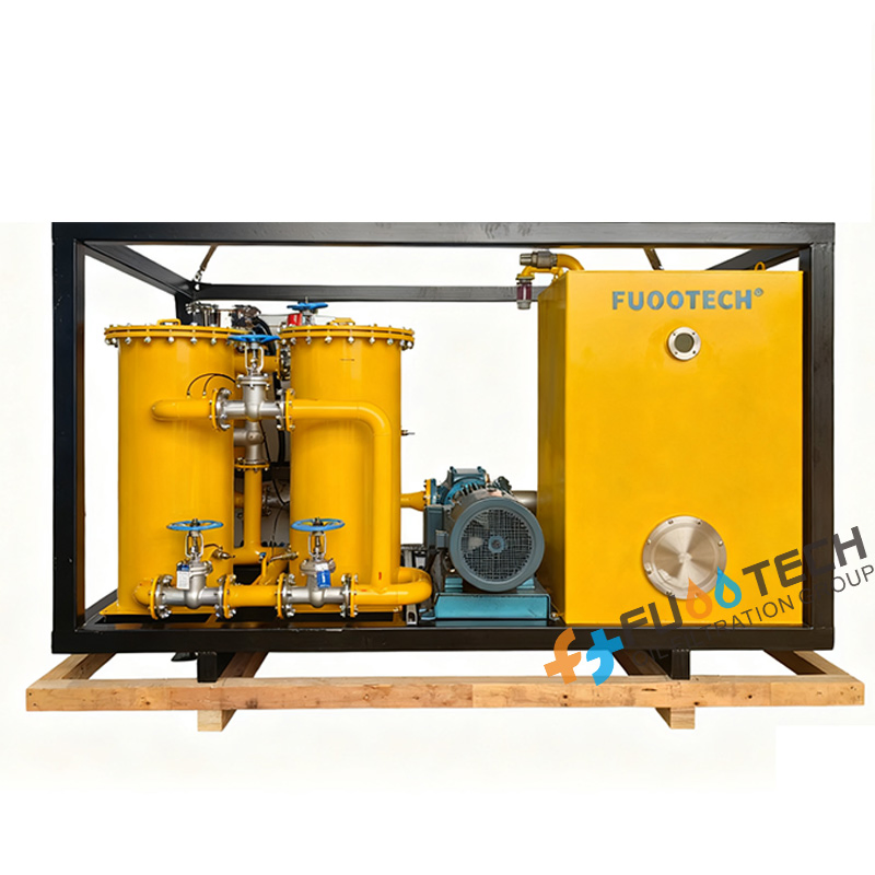 High Velocity Oil Flushing System High Velocity Oil Flushing Skid