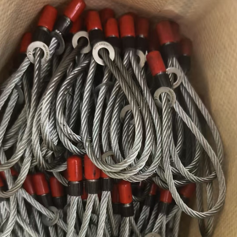 Strong Lifting Systems Precast Concrete CE Electro-Galvanized 2.5t M24 Lifting Loop with Thread