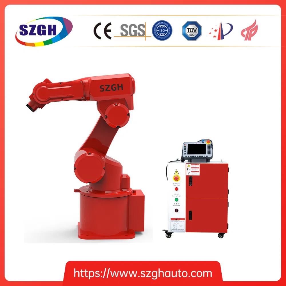 Robotic Arm Sand Belt Buffing Industrial Polishing Machine for Automatic Polish Grinding Mobile Parts Faucet Car Fittings