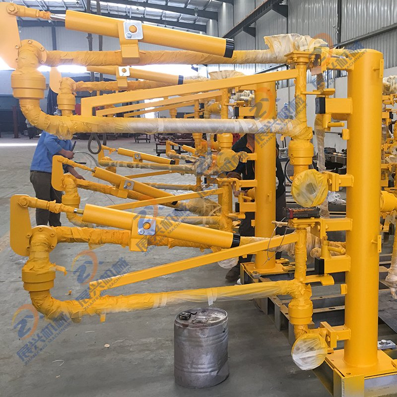 Double Pipes Bottom Loading Arm with Vapor Pipeline