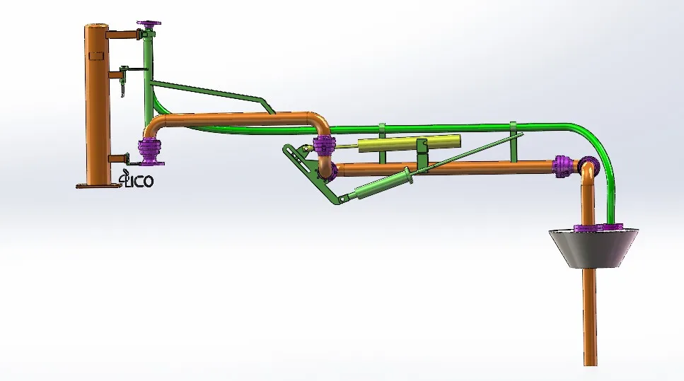 Loading Arm Al1412 for LNG Tanker Connections