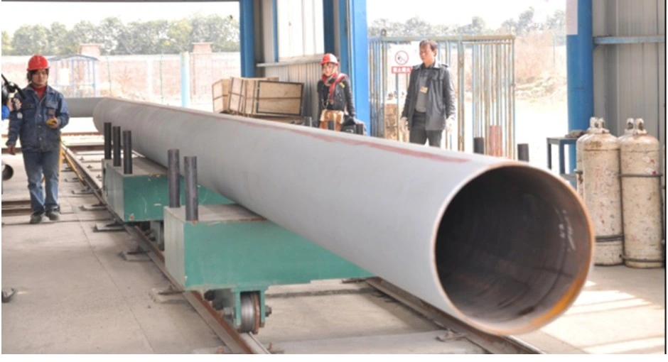 Pipe Prefabrication Heavy Rail Conveying System