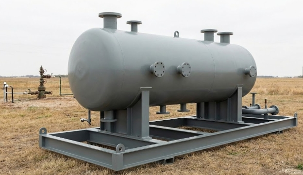 5000m³/H Natural Gas Pretreatment Skid Installation System Skid-Mounted Equipment