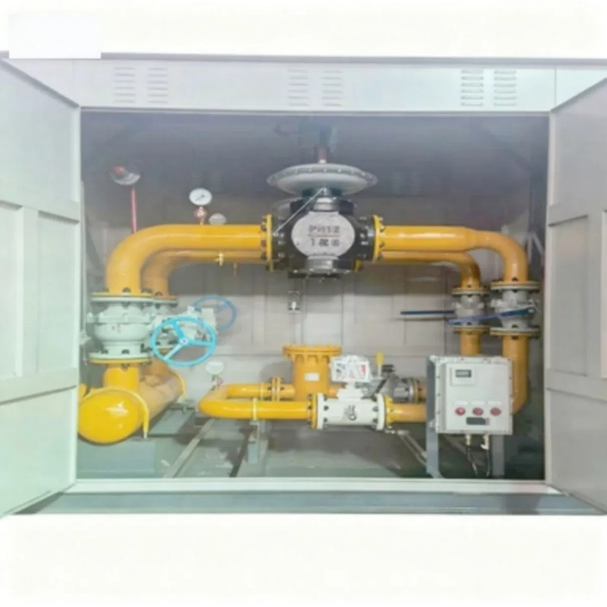 CNG Pressure Regulation Skid for Industrial Fuel Use
