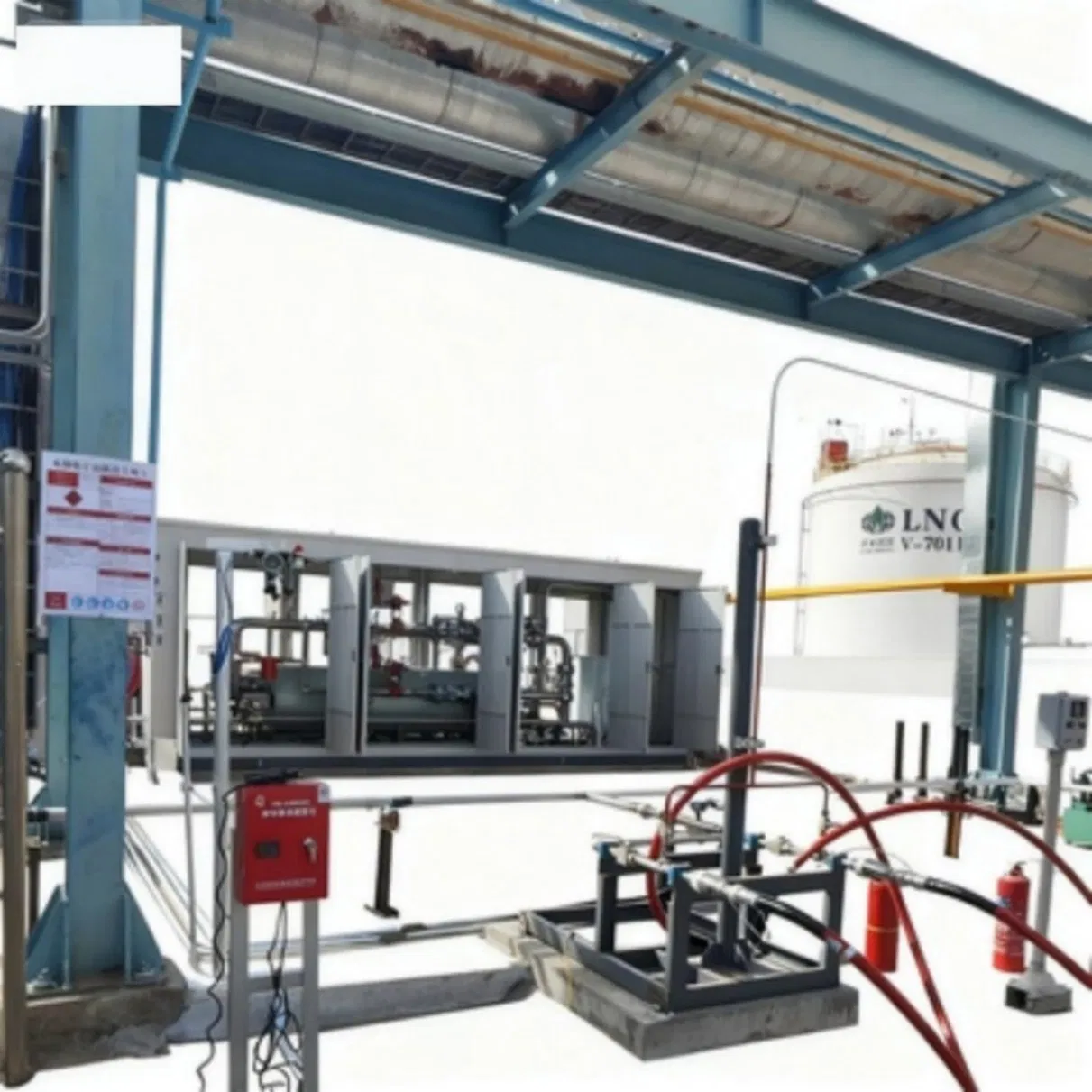 CNG Pressure Regulation Skid for Industrial Fuel Use