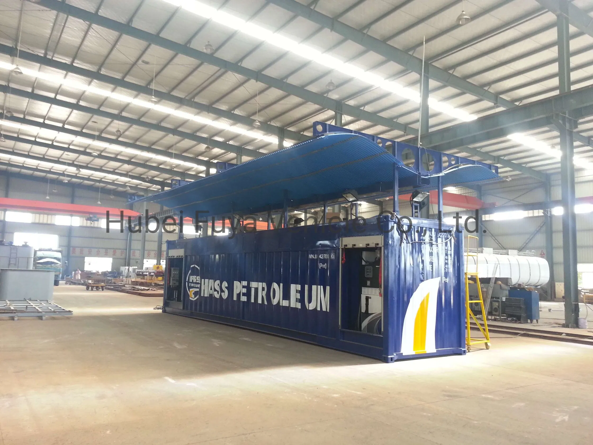 20 M3 30 M3 40 M3 Mobile Vehicle Oil Fuel Diesel Gasoline Refilling Skid Station