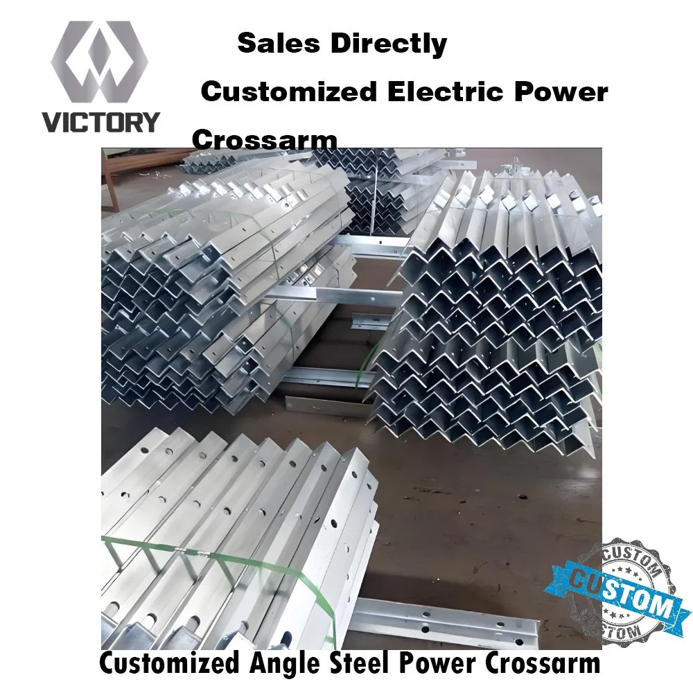 Durable High-Tensile Angle Steel Cross Arm for Power Lines