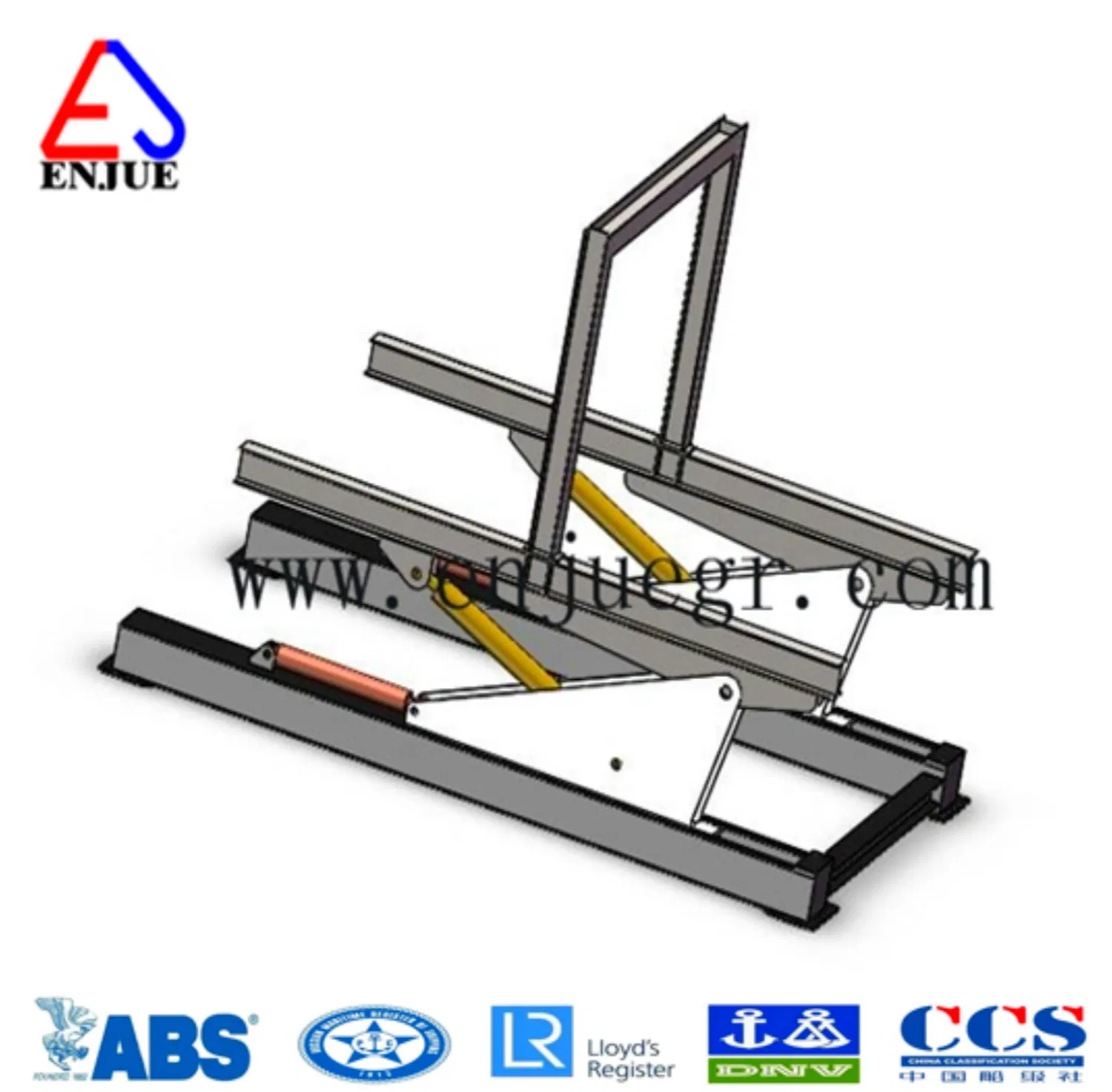 20 40 Foot Double Lane Container Tilter Container Tipping Machine Container Loading and Unloading with Remote Control System for Loading and Unloading