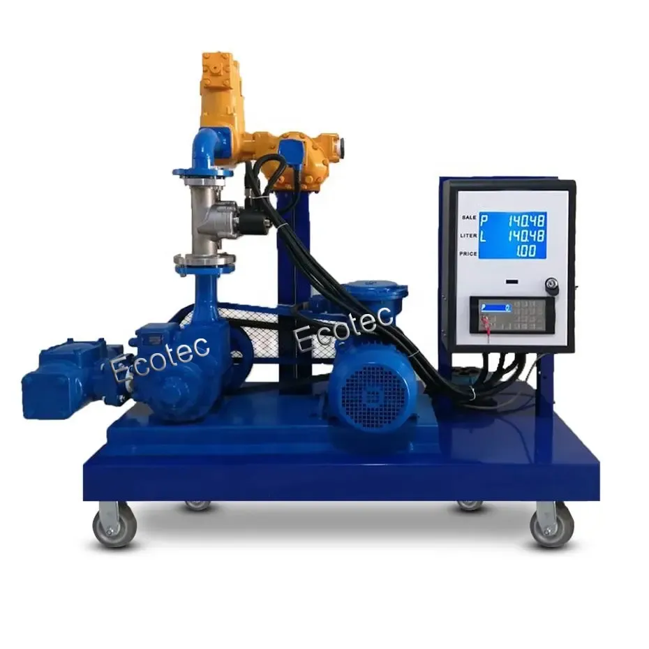 Electronic Skid Discharging Meter Set