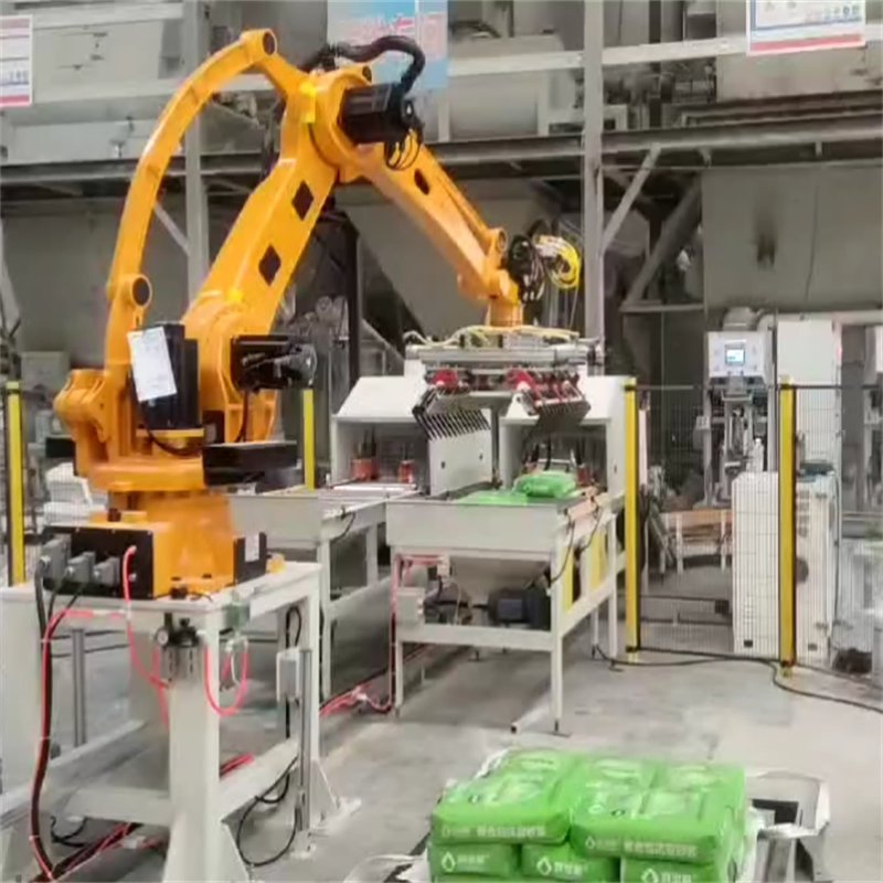 Mobile 300kg Payload Painting Robot: Flexible 4-Axis Industrial Arm From China