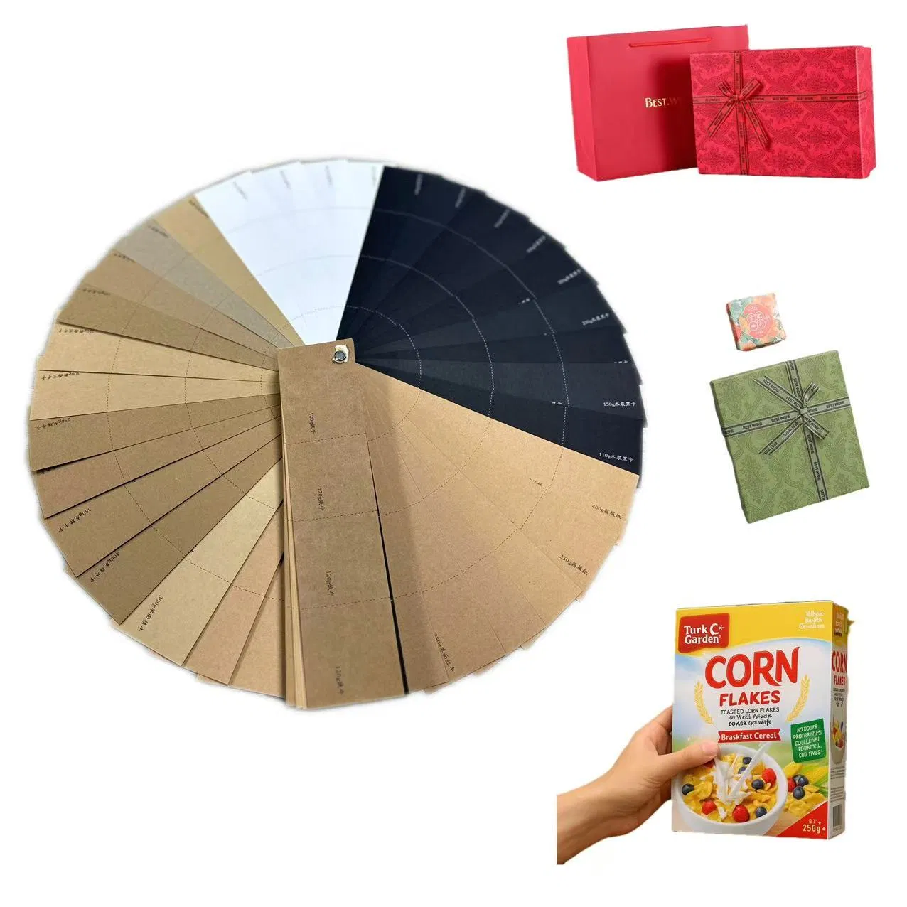 Grey Cardboard Detail