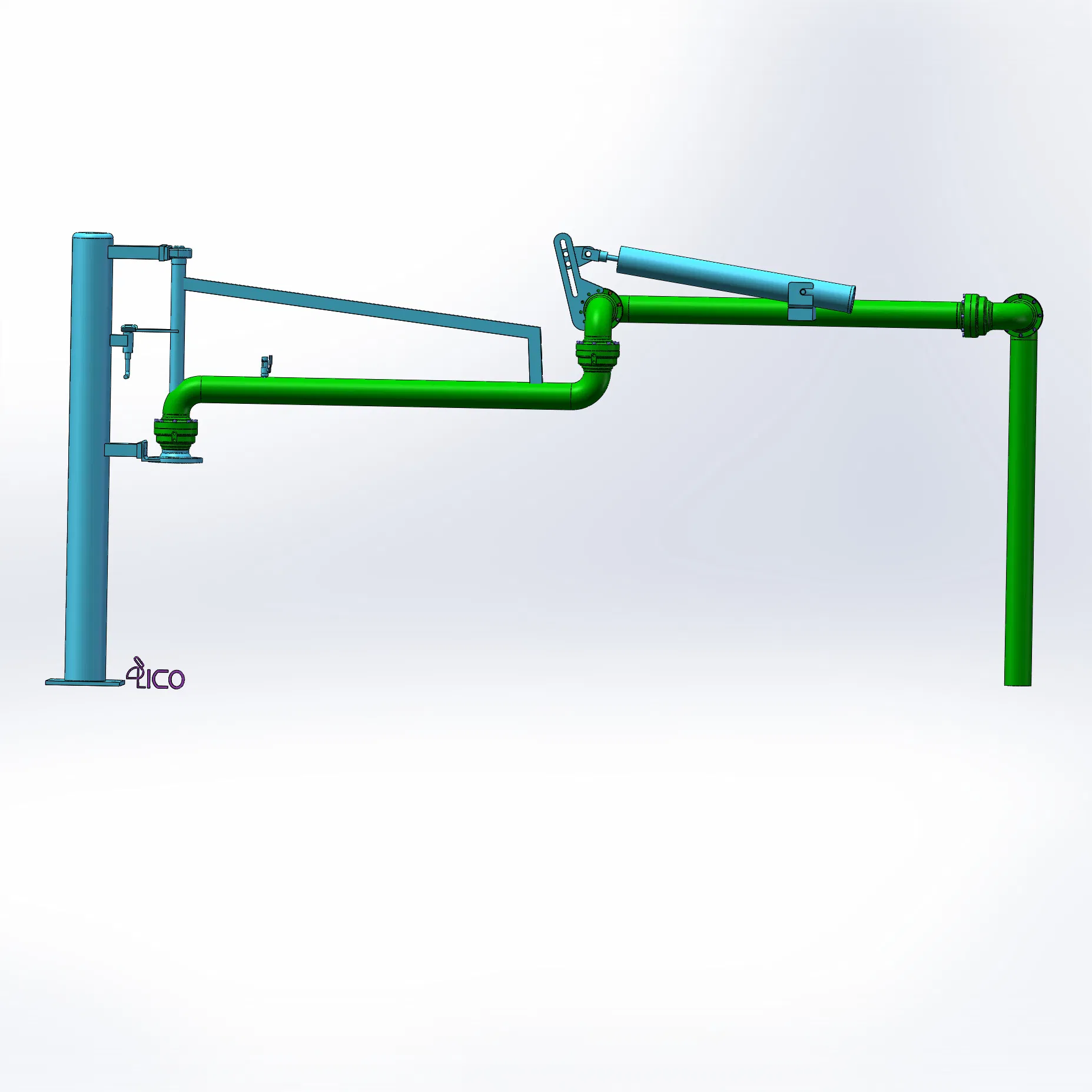 Loading Arm Al1503 for Heavy Oil Handling