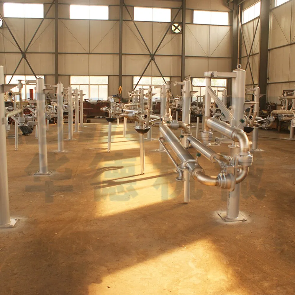 High Safety Hydraulic Crane Industrial Machinery Jacketed Top Land Lined Cantilever Loading and Unloading Equipment Arm with Two Arms