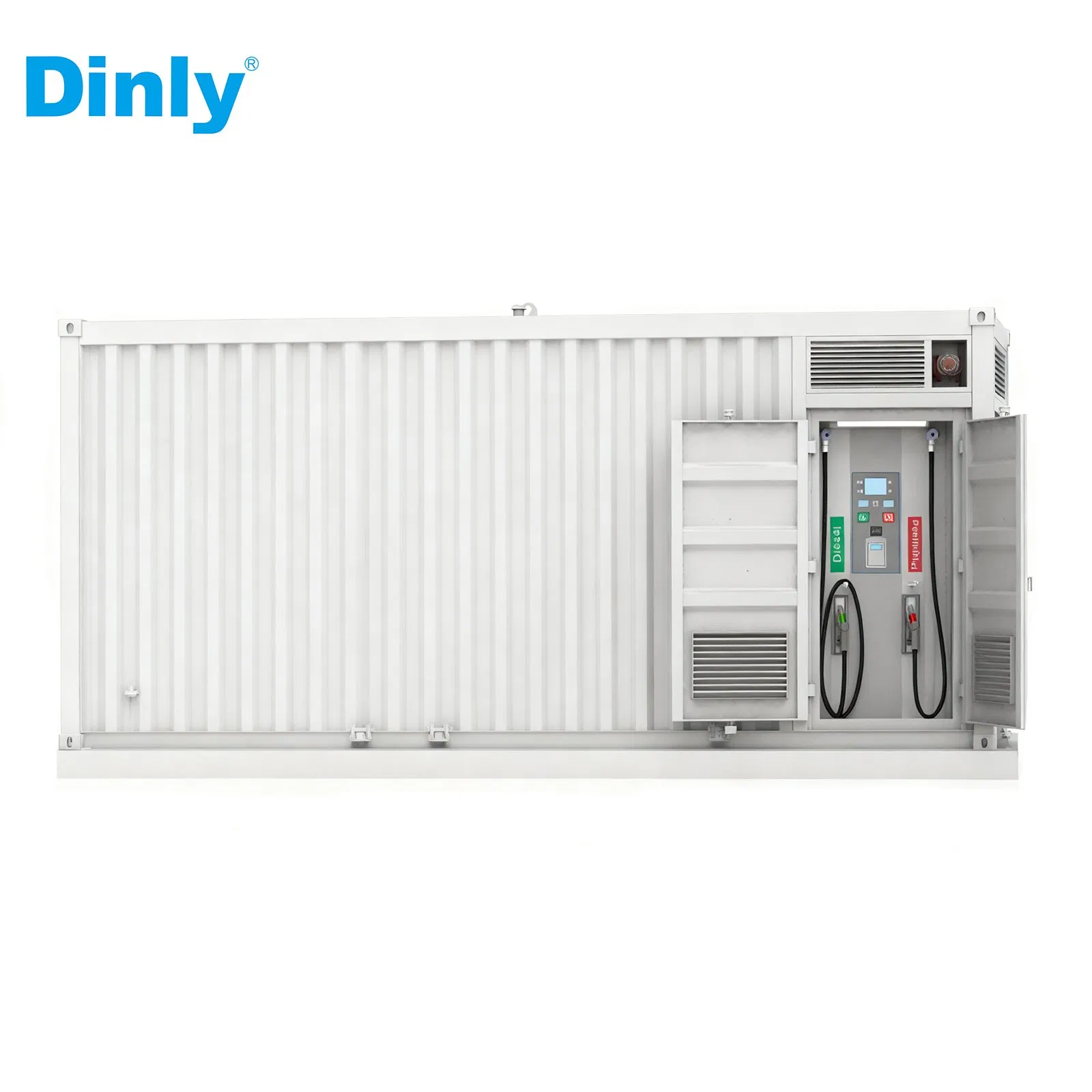 Customized 20/40FT Skid-Mounted Gas Station Containerized Mobile Fuel Petrol Station