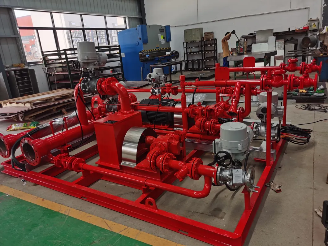 Fire Foam Skid Detail